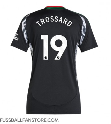 Arsenal Leandro Trossard #19 Replik Auswärtstrikot Damen 2024-25 Kurzarm